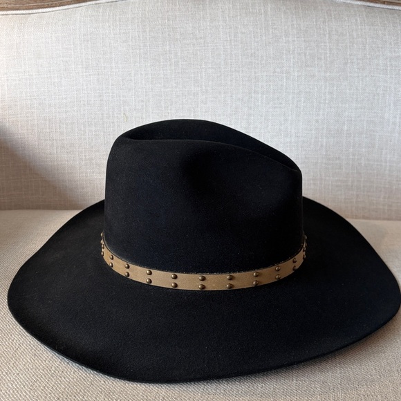 Stetson Size 7.5 Black Vintage 4X Beaver Cowboy Western Felt Hat - Picture 3 of 15
